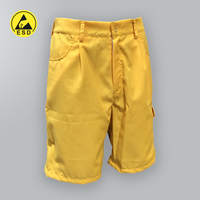 PREMIUM ESD SHORTS Yellow PREMIUM ESD SHORTS Yellow